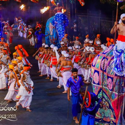 kandy esala perahera 2025 time table